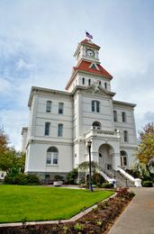 Benton County Courthouse in Corvallis, by Barbara Henry Benton County Courthouse in Corvallis, by Barbara Henry